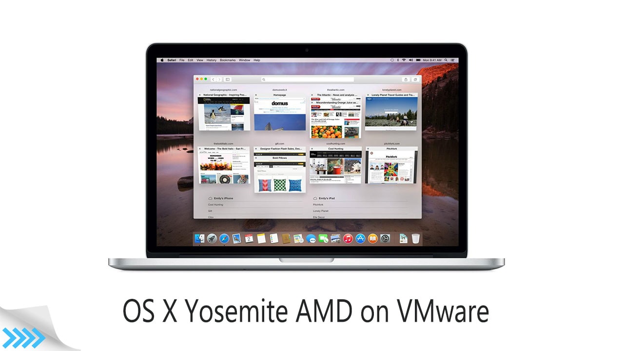 install mac os x on vmware